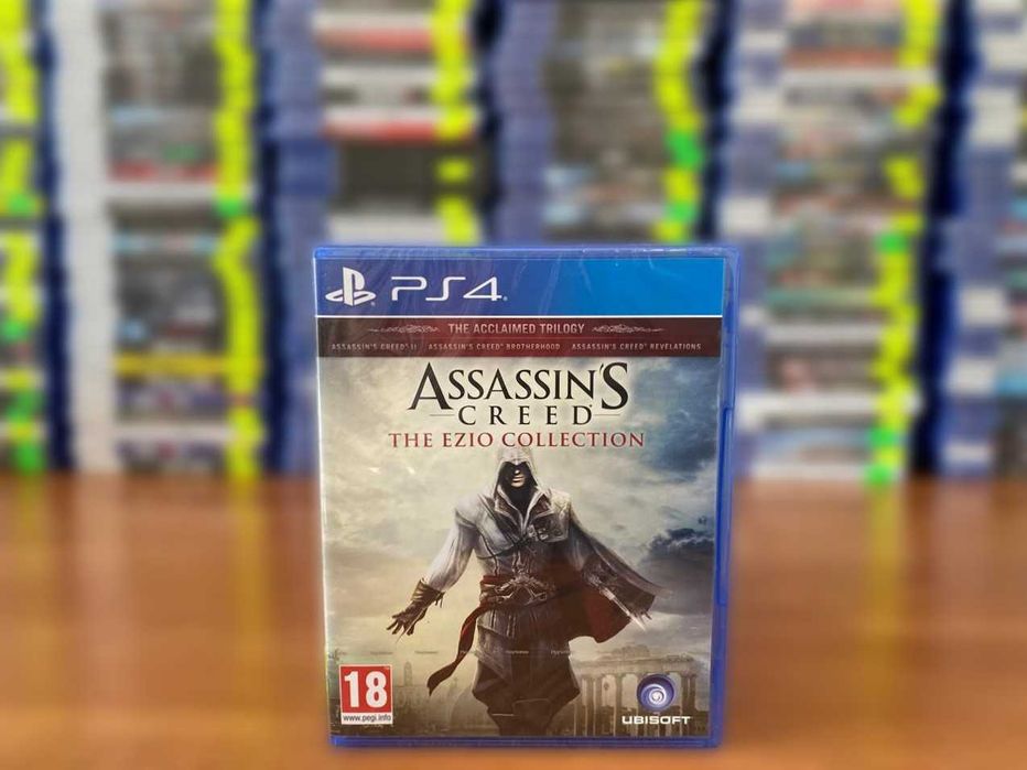Новый Assassin's Creed The Ezio Collection PS4/PS5/Ассассин Крид Эцио