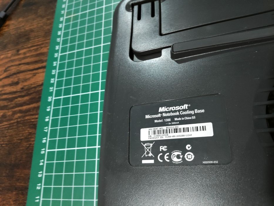 Notebook Cooling Base Microsoft – răcitor eficient pentru laptop, star