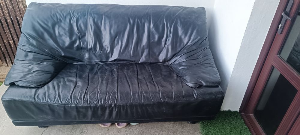 Canapea piele naturala