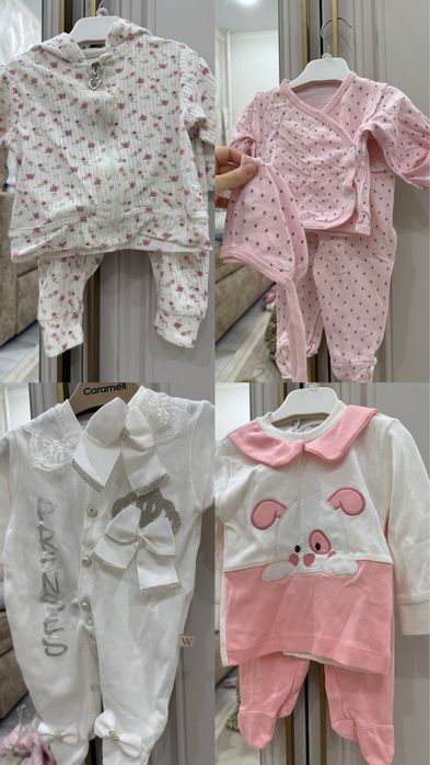 Одежда для девочки 1-3 месяца