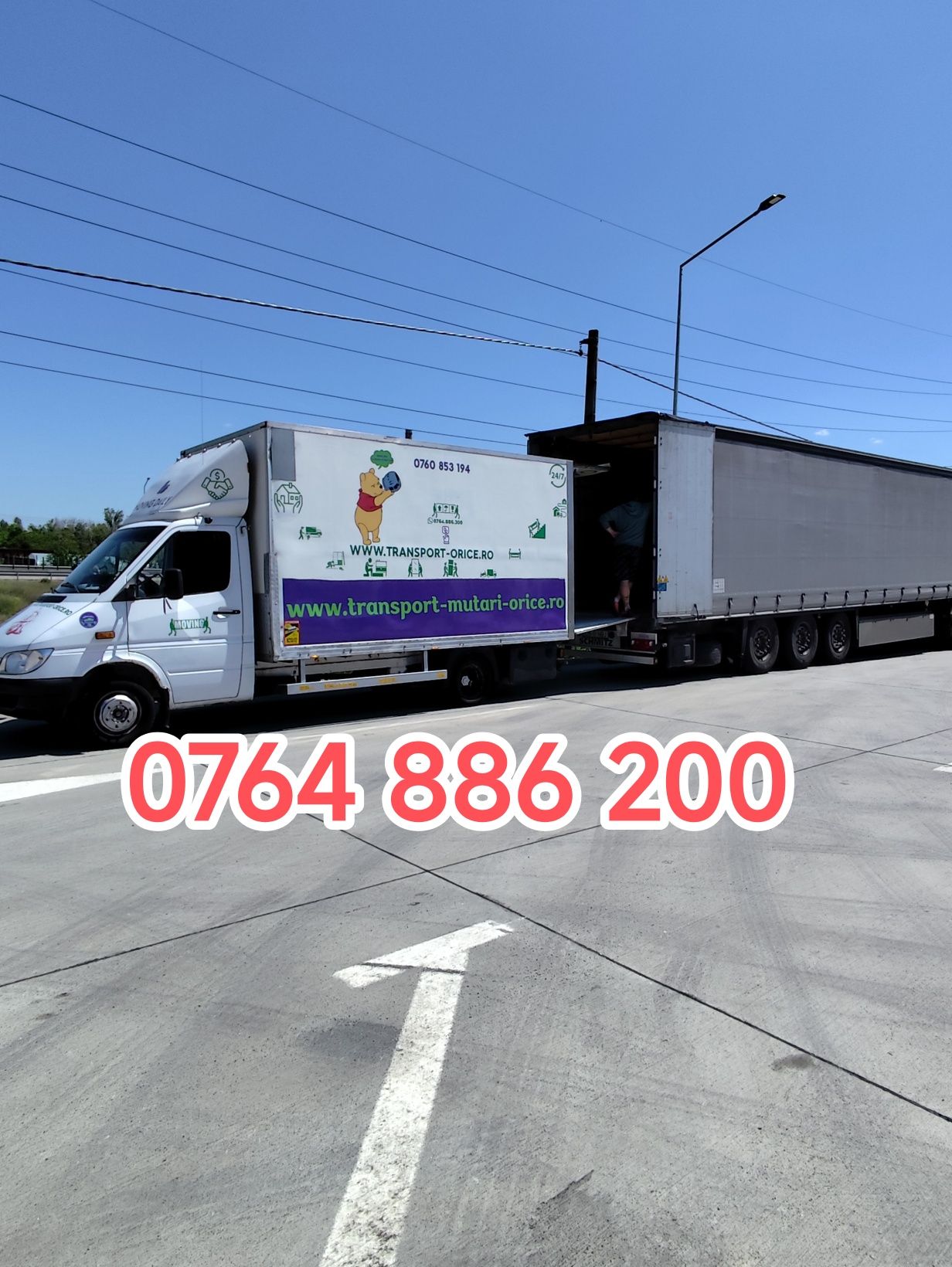 Firma transport mutari mobila bagaje debarasarea servicii ieftine