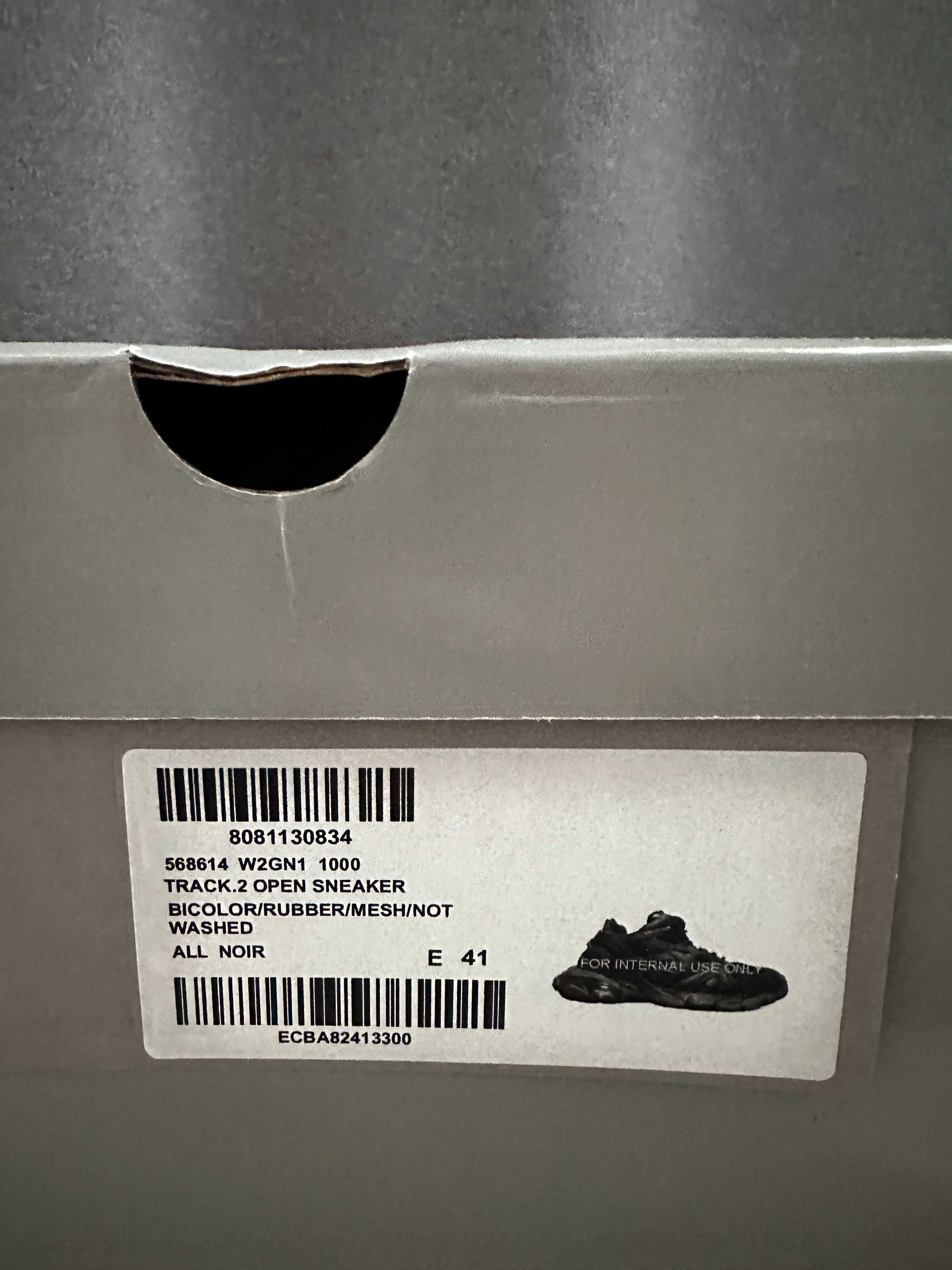 Adidasi Balenciaga Track 2 Negrii