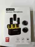 Microfon Lavalier Wireless Yejata K6, set 2, 40 ore autonomie, type C