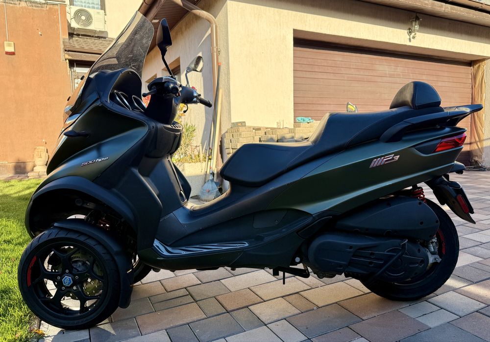 Piaggio mp3, piaggio 3 roti, 500cc, ABS/ASR, conduci cu B-ul
