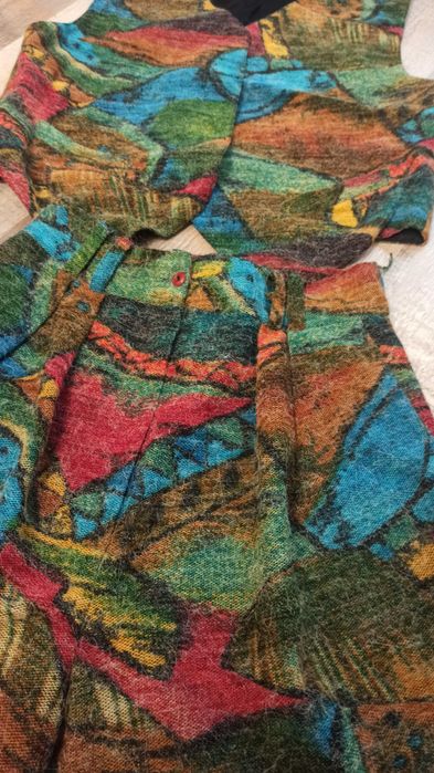 Комплект Ангора"SISI"/елече и къс панталон+подарък риза