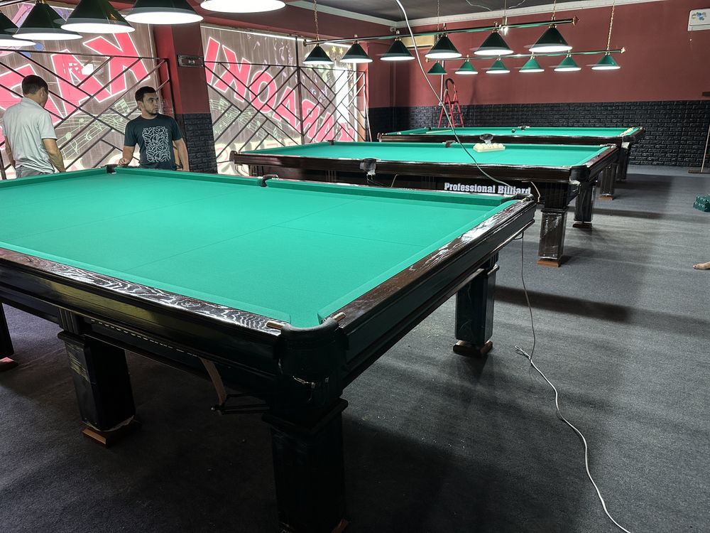 Bilyard#stollari#billiard doskasi 1.80cm ga 3.60cm standard doska