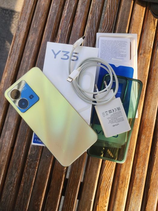 Vivo y35 128 gb yengi telefon pachti