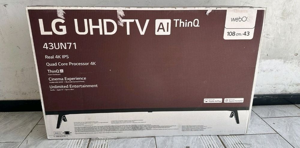 LG 43UN71003LB 43" LED 4K Smart TV nou