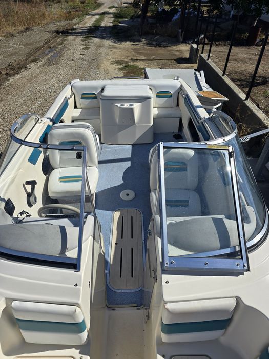 Vand sau schimb cu auto, barca sport, motor Yamaha 223 CP, Renken 200