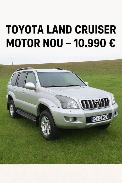 Toyota Land Cruiser Prado J120  3.0 D4D Automată 4x4 2008