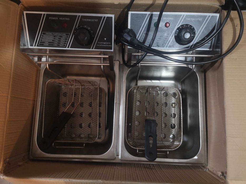 Професионални електрически фритюрници- монофазни