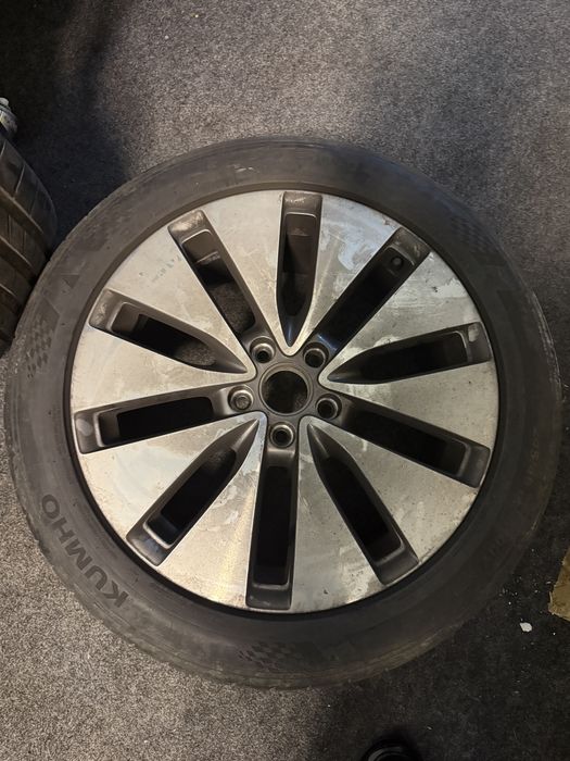 Jante Aliaj cauciucuri Vara Kumho Ecsta 245/45/18 Stare buna Dot 48/19