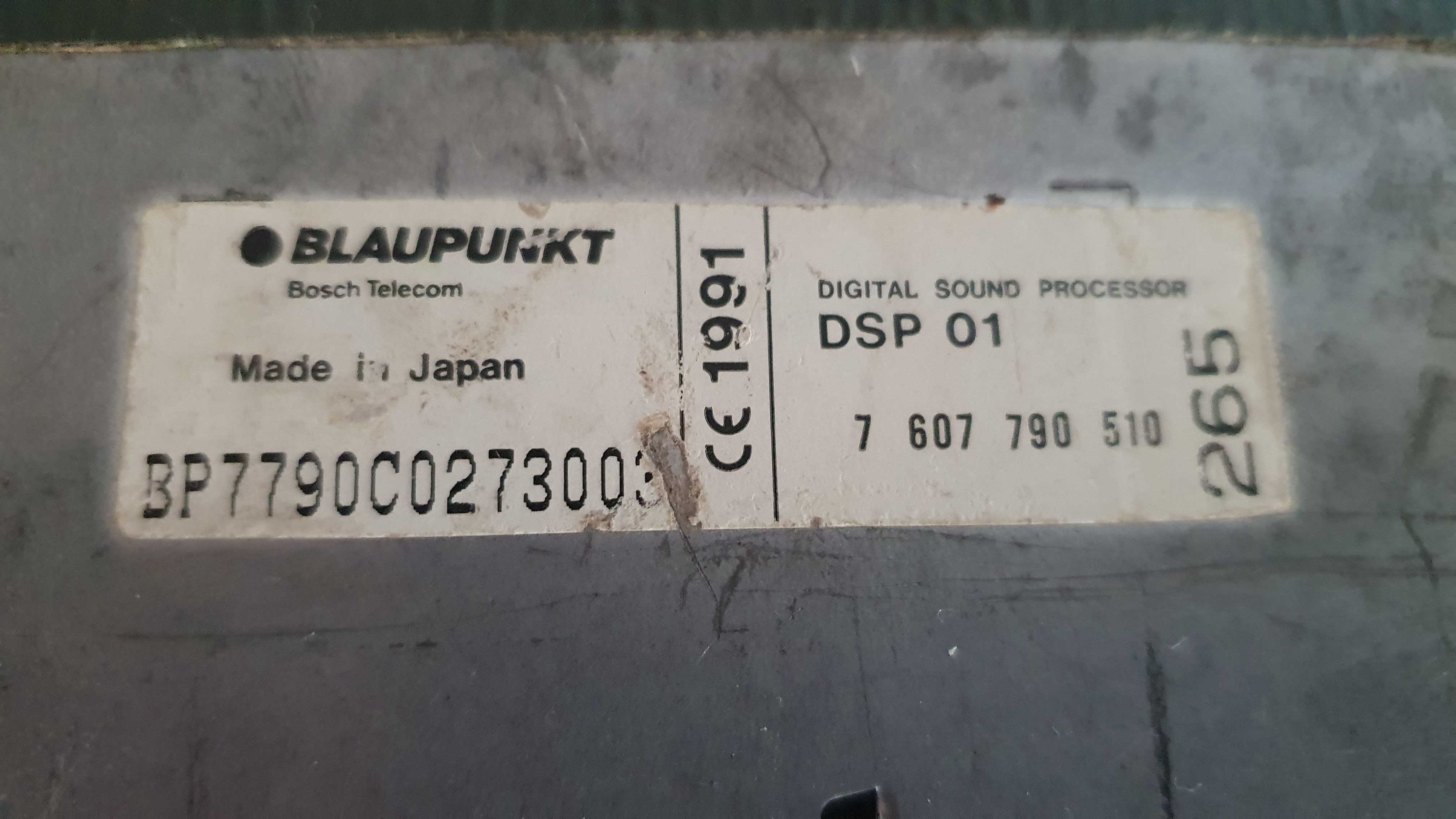 Procesor sunet auto Blaupunkt DSP 01