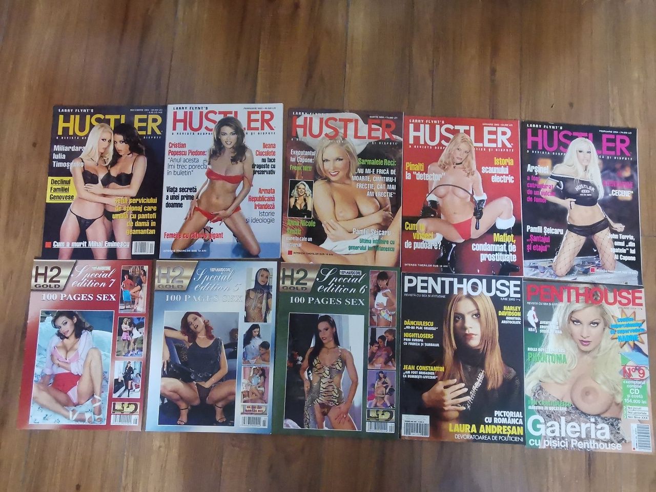 Reviste FHM Hustler Penthouse