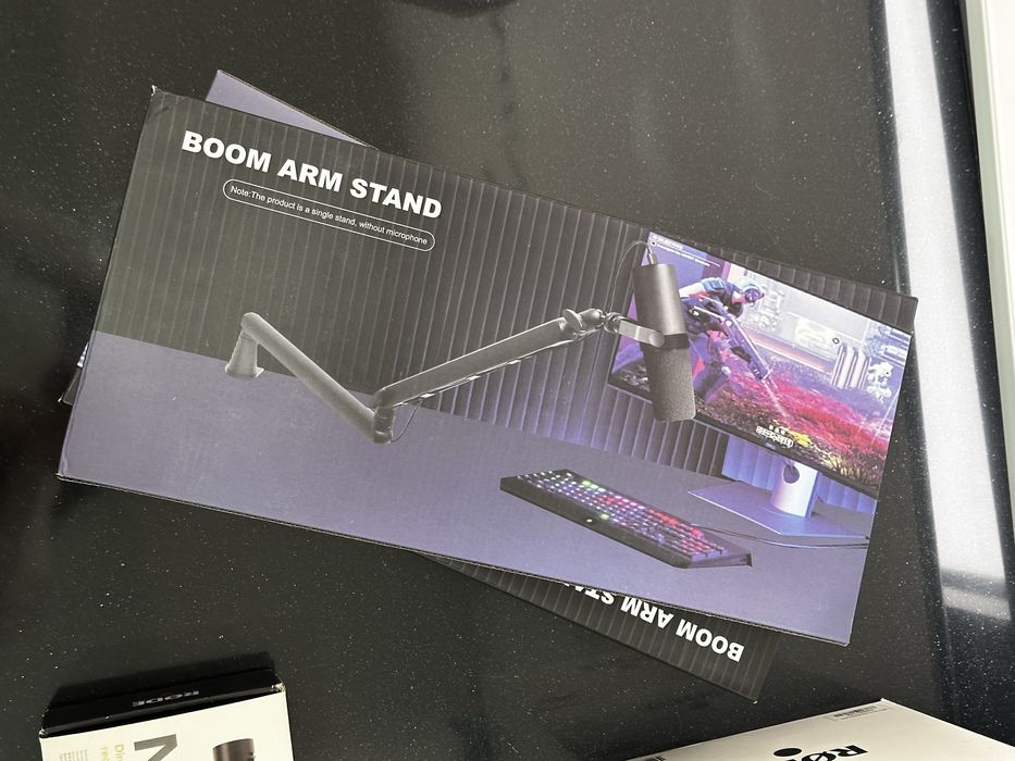 Настольный пантограф для микрофона BM88, Black