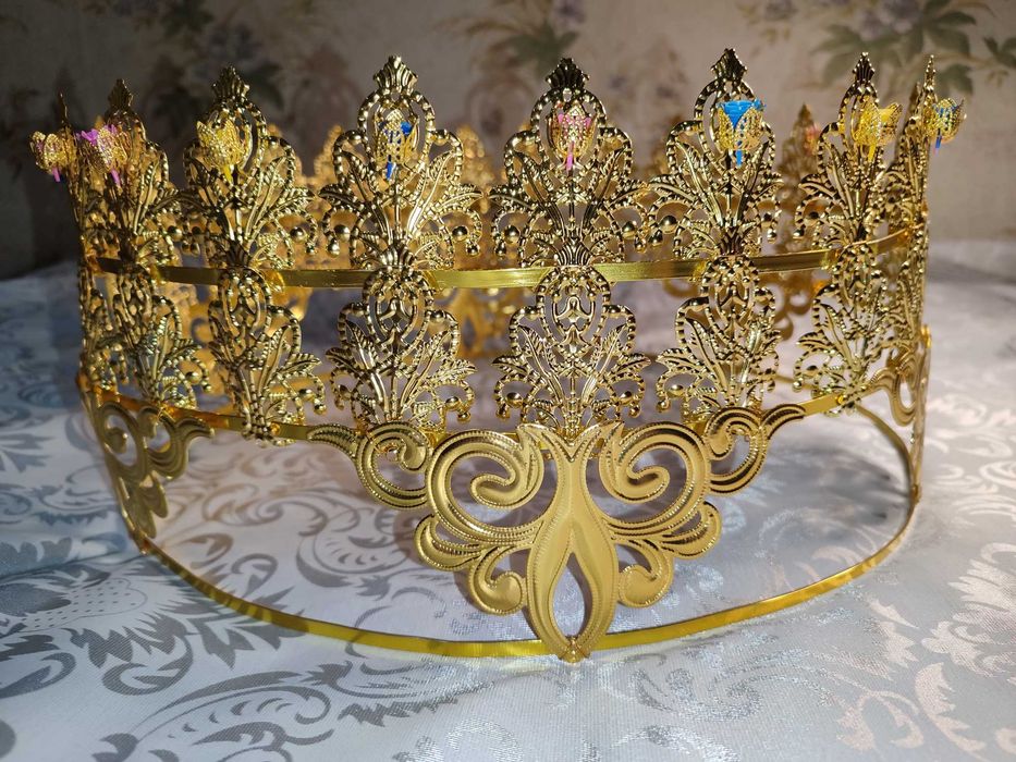 Изготовление короны (бижутерии) из тонкого металла по Вашему желанию