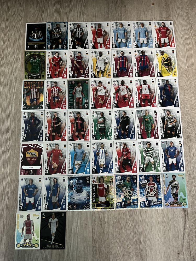 Match Attax футболни карти