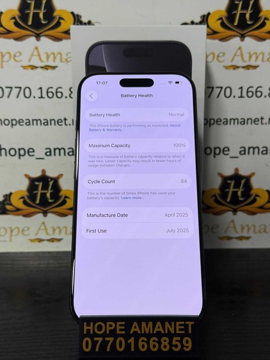Hope Amanet P10/Iphone 16 Pro 512 GB