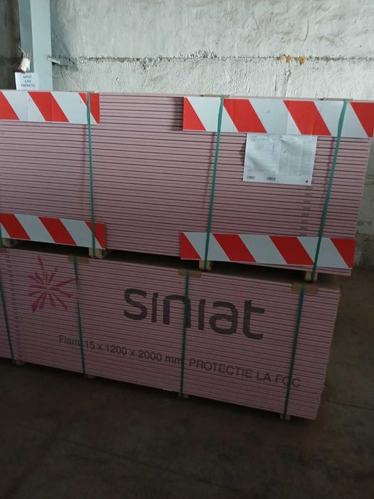 Гипскартон Siniat Nida FLAM 15