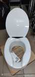 Înălțător WC cu capac, 15 cm