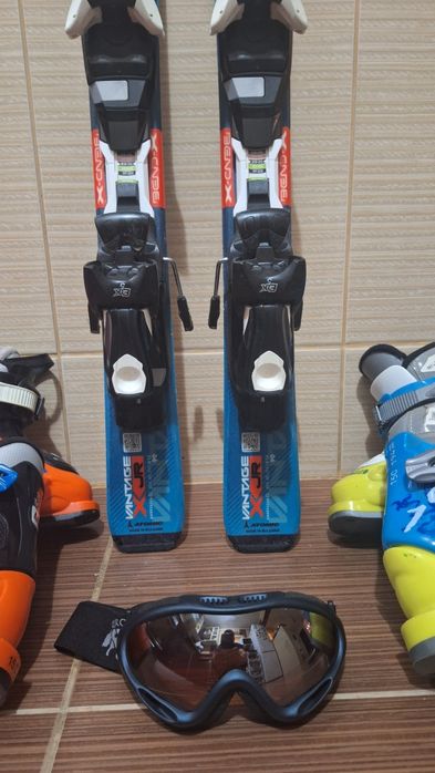 Schiuri 90cm atomic- clapari ski-Set