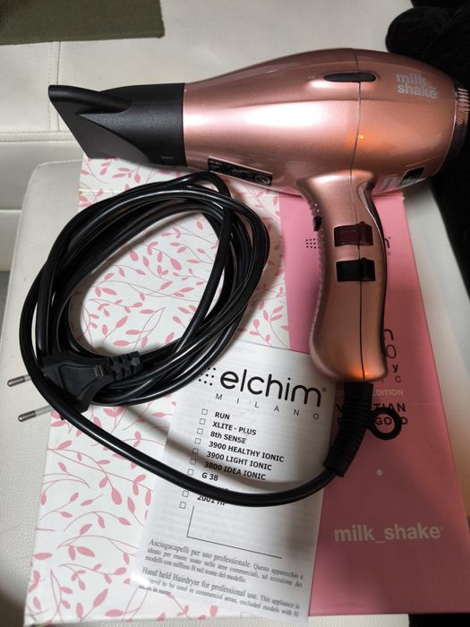 Uscător de păr profesional Elchim Milano milkshake