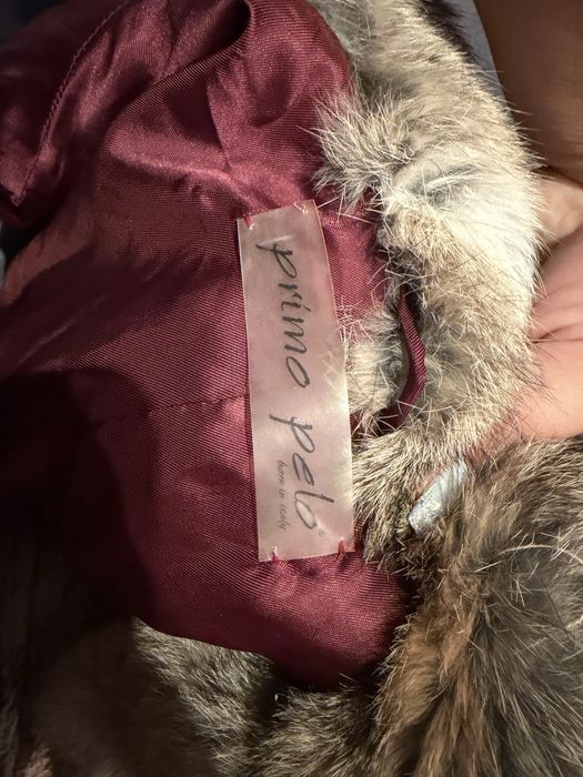 Jachetă scurtă din blană naturală Primo Pelo, Made in Italy