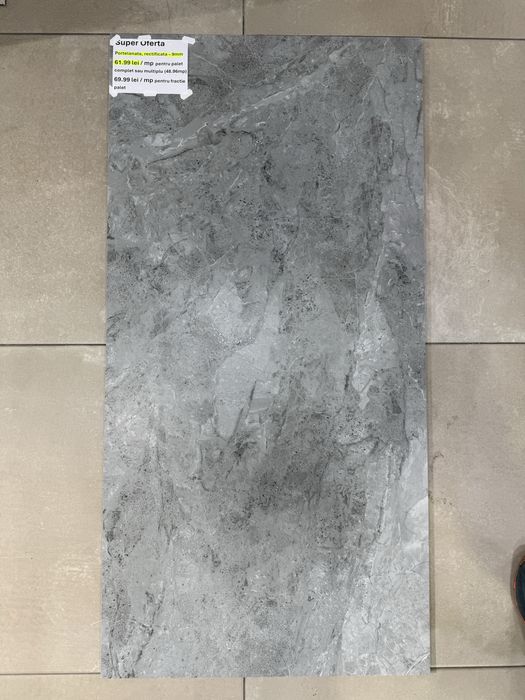Super oferta gresie 60/120 Portelanata, Rectificata, calitatea 1!!!