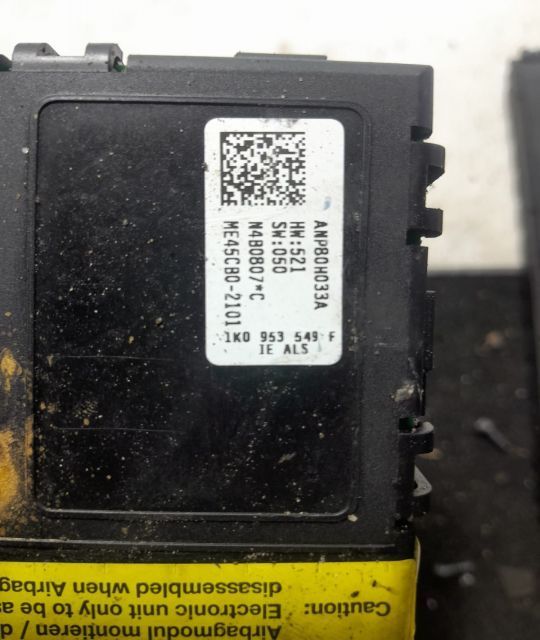 Calculator modul coloana volan 1k0953549f Volkswagen VW Touran 1 seria