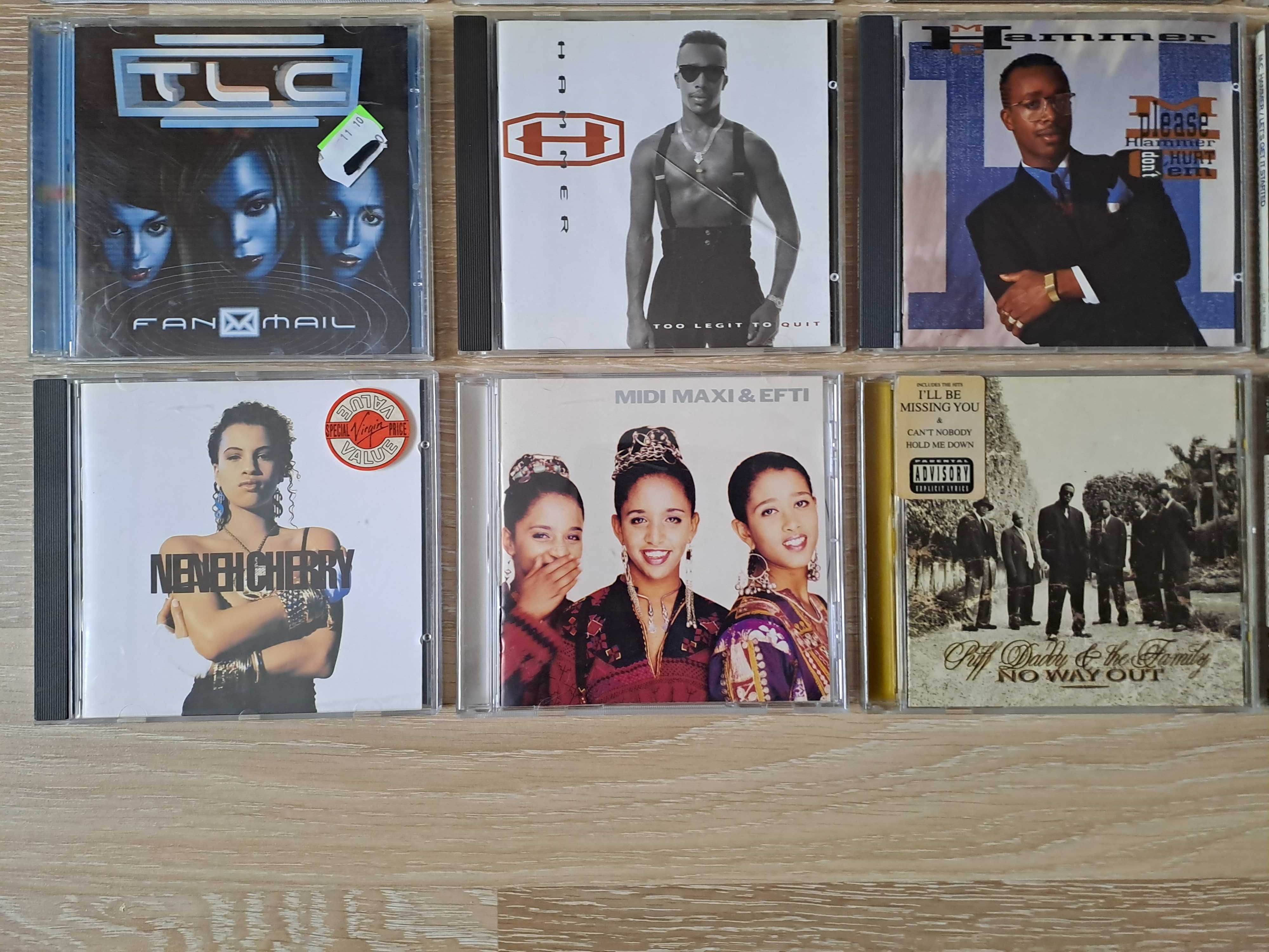 Colectie 20 CD originale albume Euro-rap, Pop-Rap, Hip-Hop