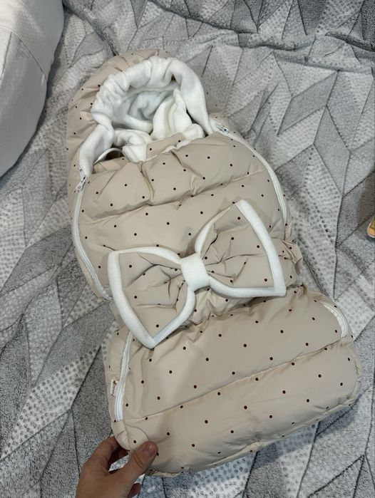 Зимний конбинезон на выписку (конверт)