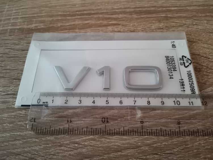 Ауди Audi V10 емблеми надписи
