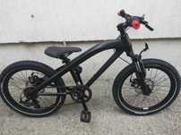Bicicleta copii originala BMW JUNIOR 20 Zoll frane disc negru 6-9 ani