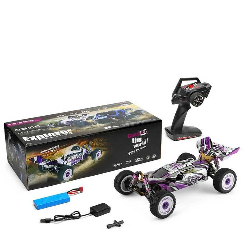 Голямо 1:12 RC Бъги с Дистанционно 55км/ч WLtoys 124019
