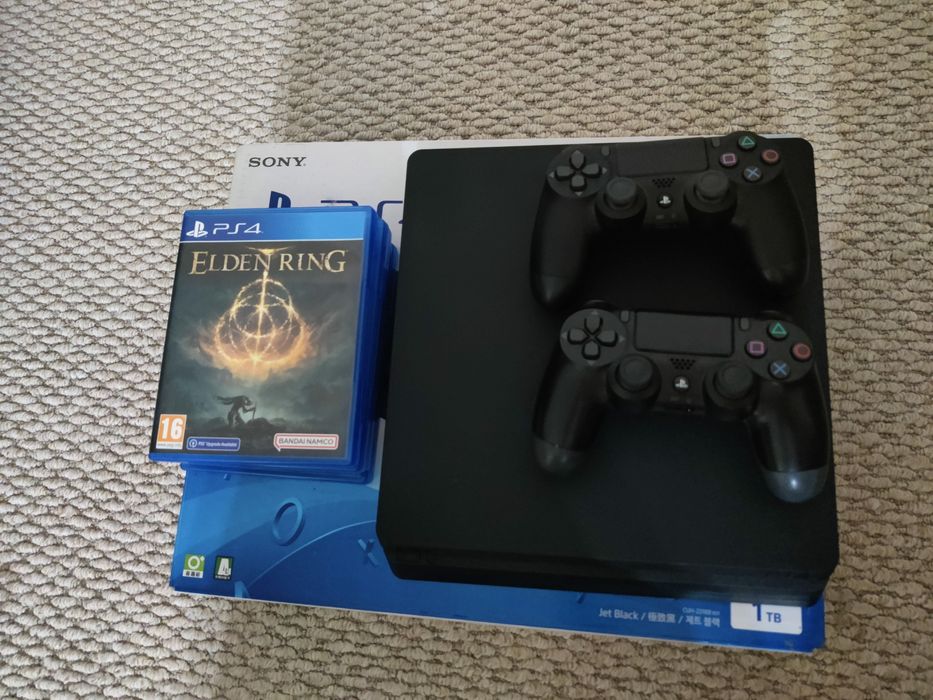 Игровая приставка PlayStation 4 Slim 1Tb 2 контроллера DualShock