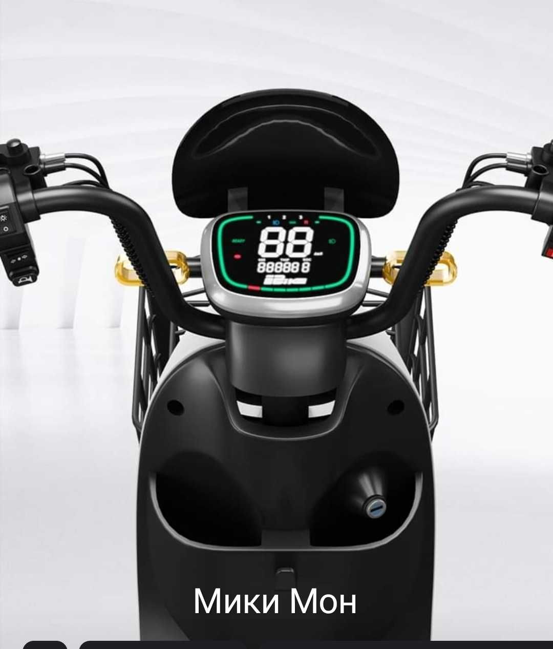Електрически скутер с двойна седалка 800W