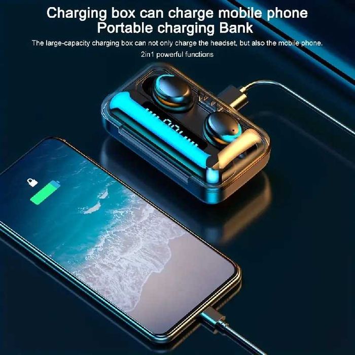 Casti Wireless / Bluetooth NOI - iOS/Android - Sunet 9D - Zgomot Redus