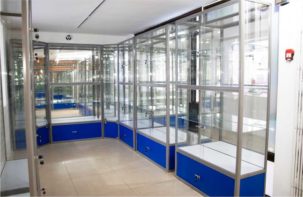 Oynaly vitrina, Акция, прилавки, savdo vitrinalar stellajlar