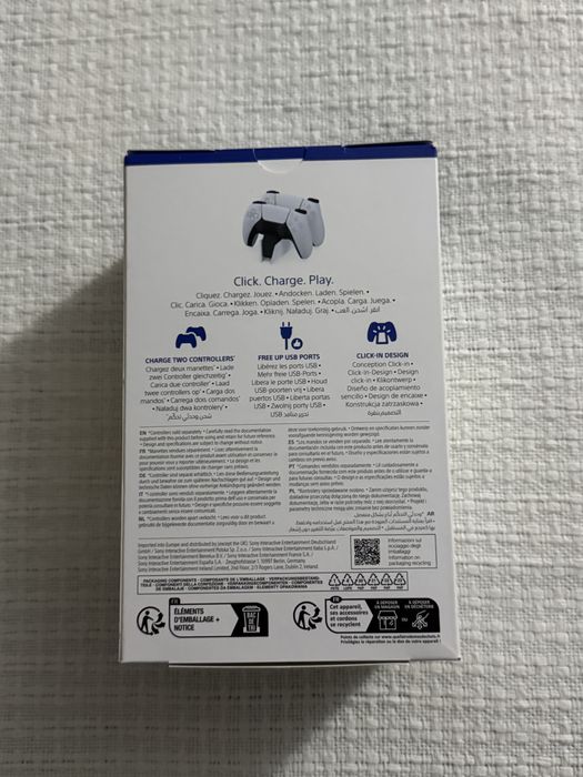 Зарядно устройство DualSense ps5 charging station