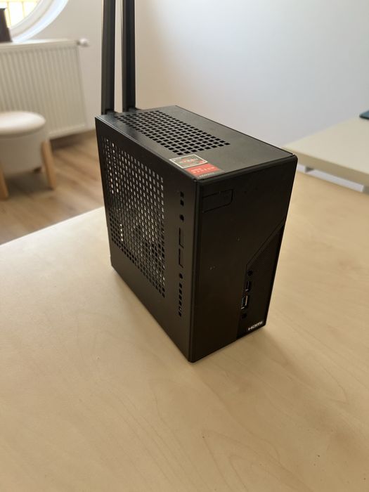 Mini-PC Asrock Deskmini X300 – Ryzen 7 5700G, 64GB RAM, SSD, Wi-Fi 6