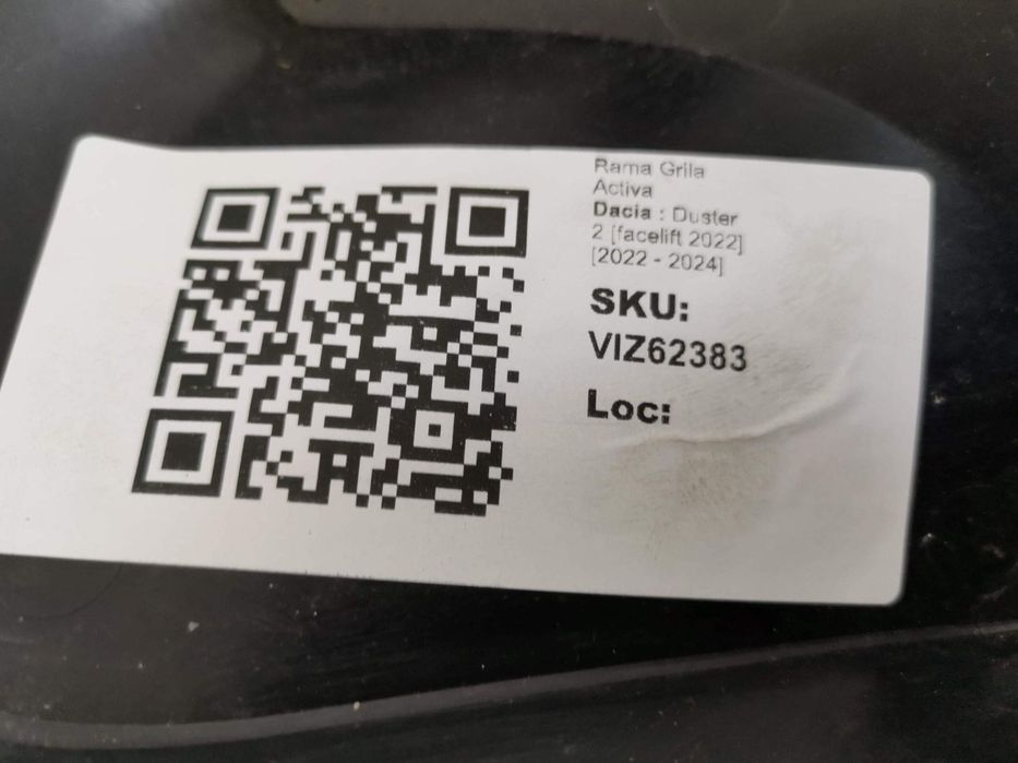 Rama Grila Activa   Dacia Duster 3 P1310 2023 2024 2025 Originala In S