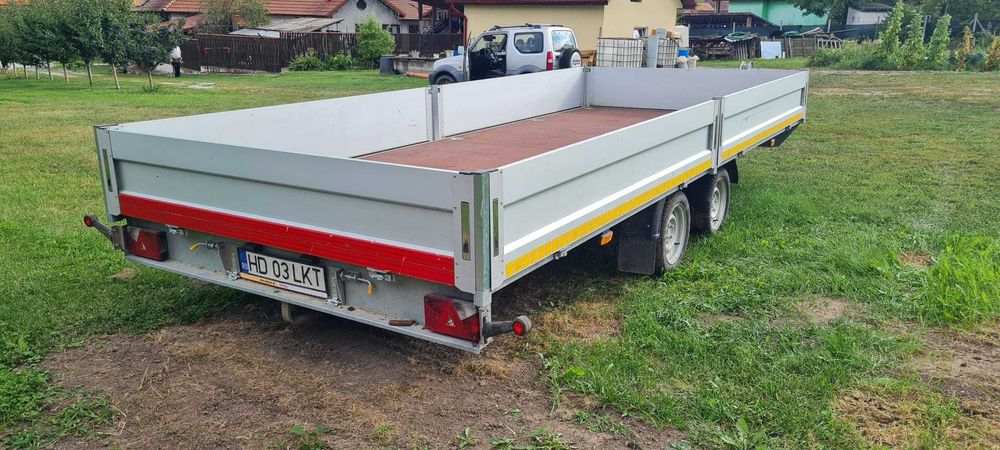 Remorca transport vehicule si marfa categoria O2 Autocar Atlas 5x2,1