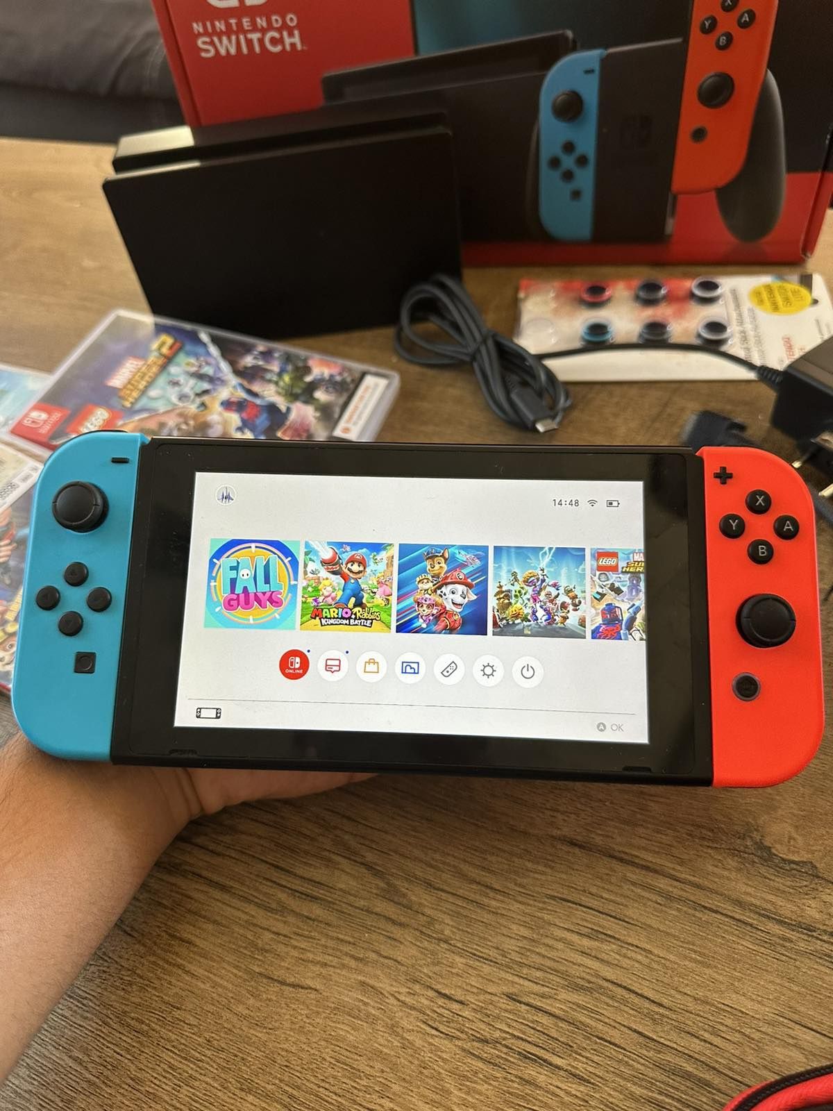 Nintendo switch.