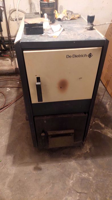 Котел DE DIETRICH 35 KW - за твърдо гориво - 2Бр