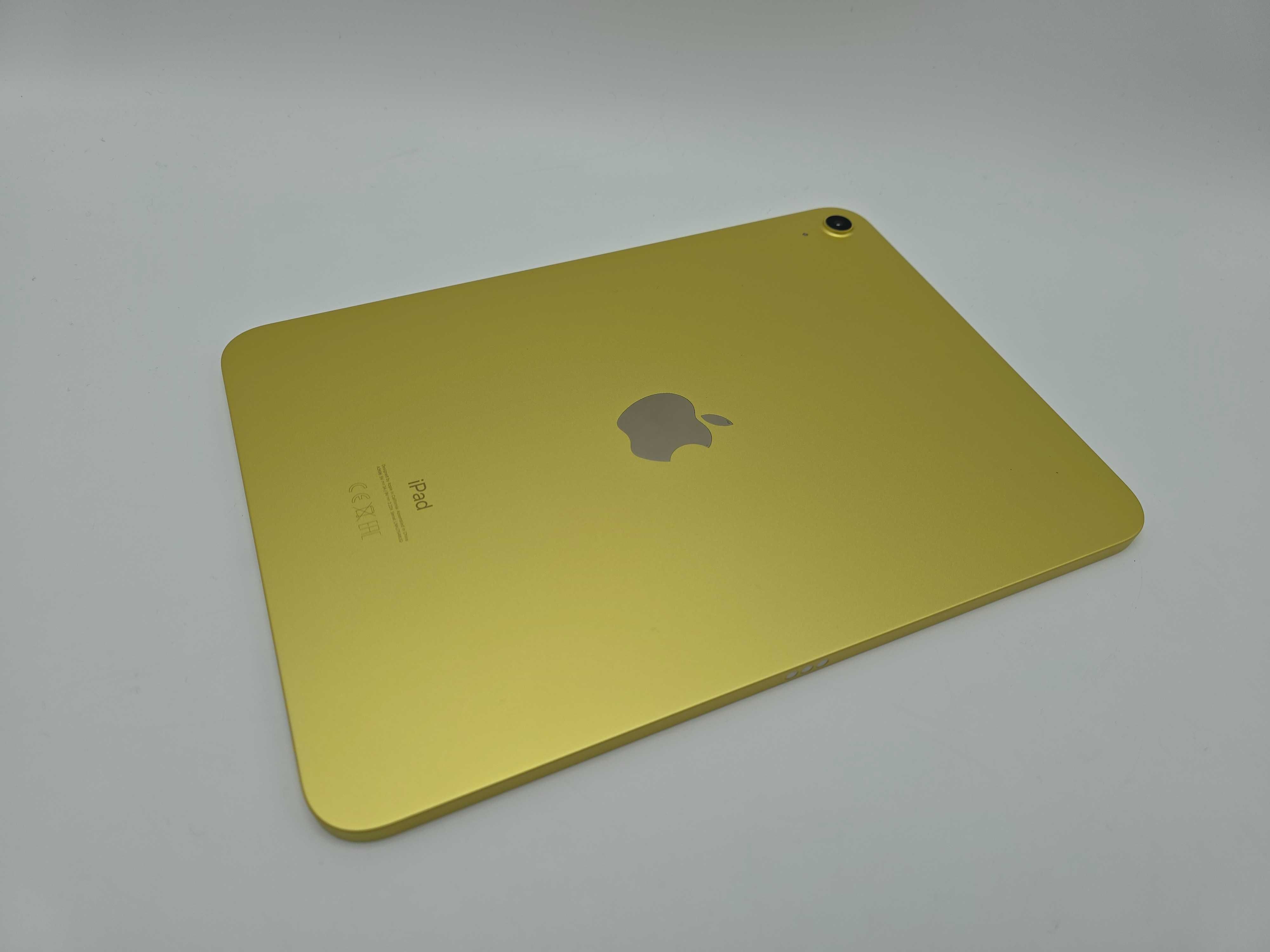 Tableta 10.9 Apple iPad 10th Gen 2022 Yellow 256GB WiFi GPS Garantie