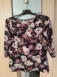 Bluza yokko cu imprimeu floral