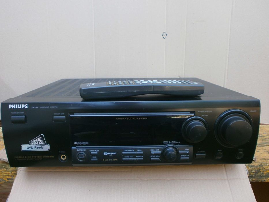 amplituner philips fr 740 suround receiver