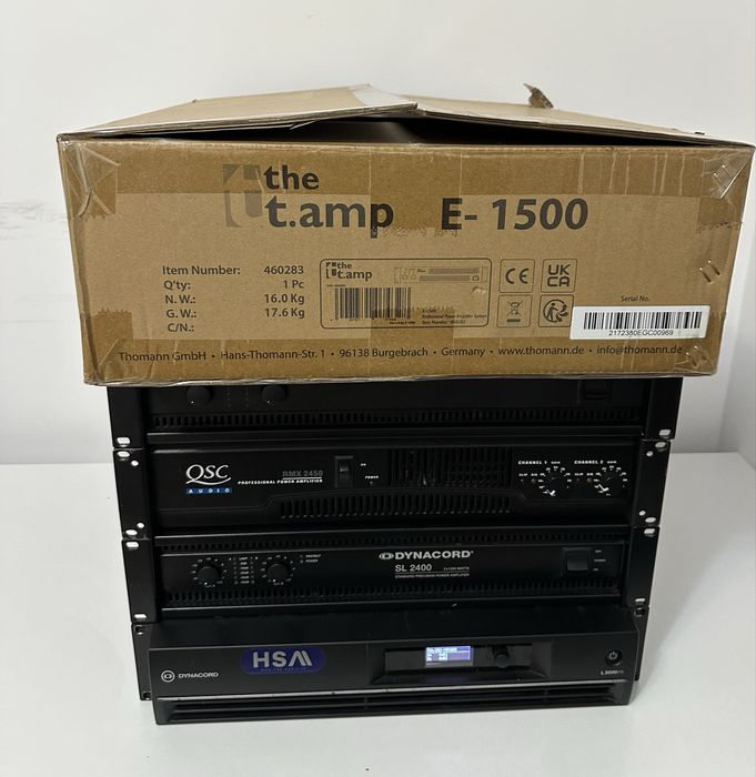 Amplificatoare Dynacord QSC Electro Voice Rcf FBT T amp