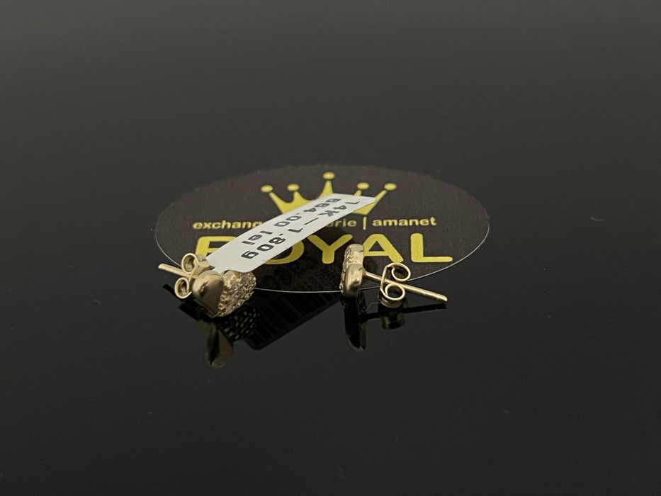 Bijuteria Royal CB : Cercei dama aur 14k 1,80gr