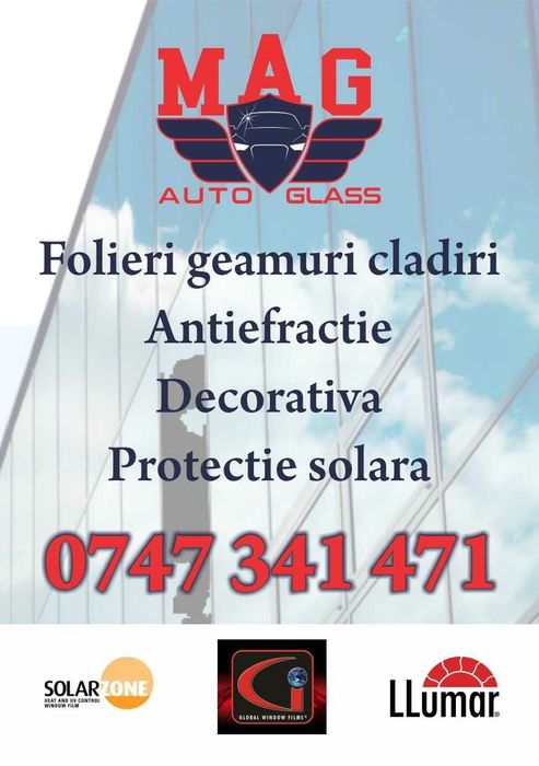 Folieri geamuri auto